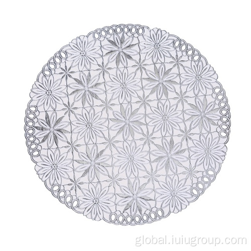 38cm Round Placemats New Design Pattern Round Placemats Factory